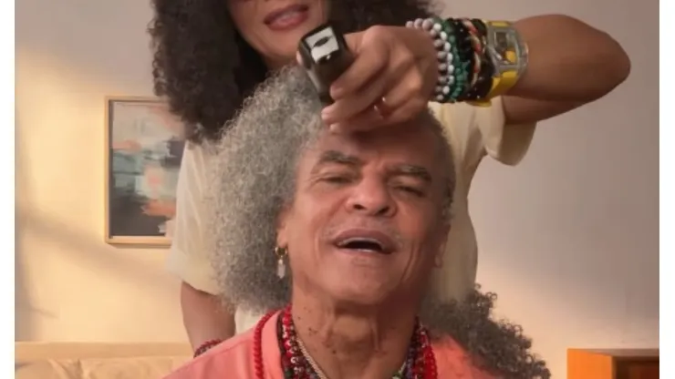 Carlos El Pibe Valderrama se quitó el pelo.
