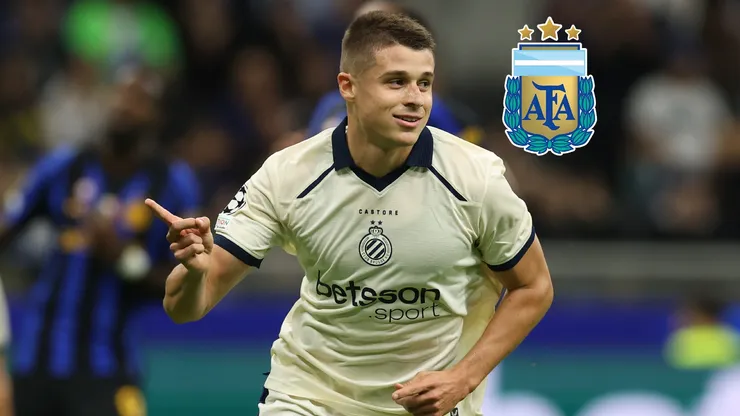 Tresoldi puede jugar con Argentina.