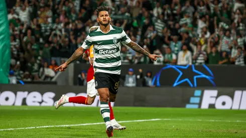 Luis Suárez, máximo goleador del Sporting en la Champions