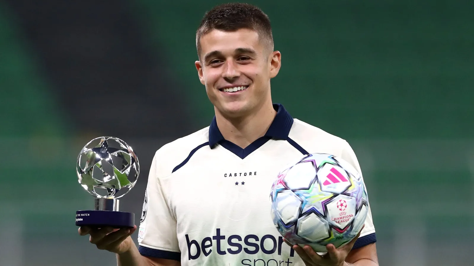 Tresoldi se llevó el MVP de la jornada en Milán: GETTY