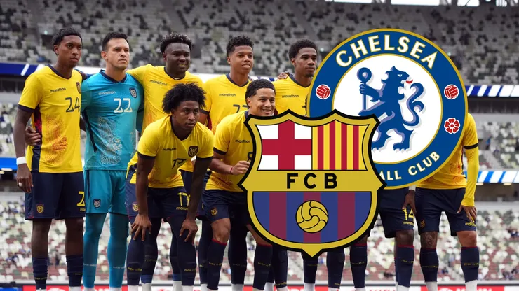 Bombazo: Seleccionado ecuatoriano recibió la oferta del FC Barcelona y Chelsea
