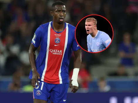William Pacho anuló a Haaland en Champions League, mientras estos equipos siguen su fichaje