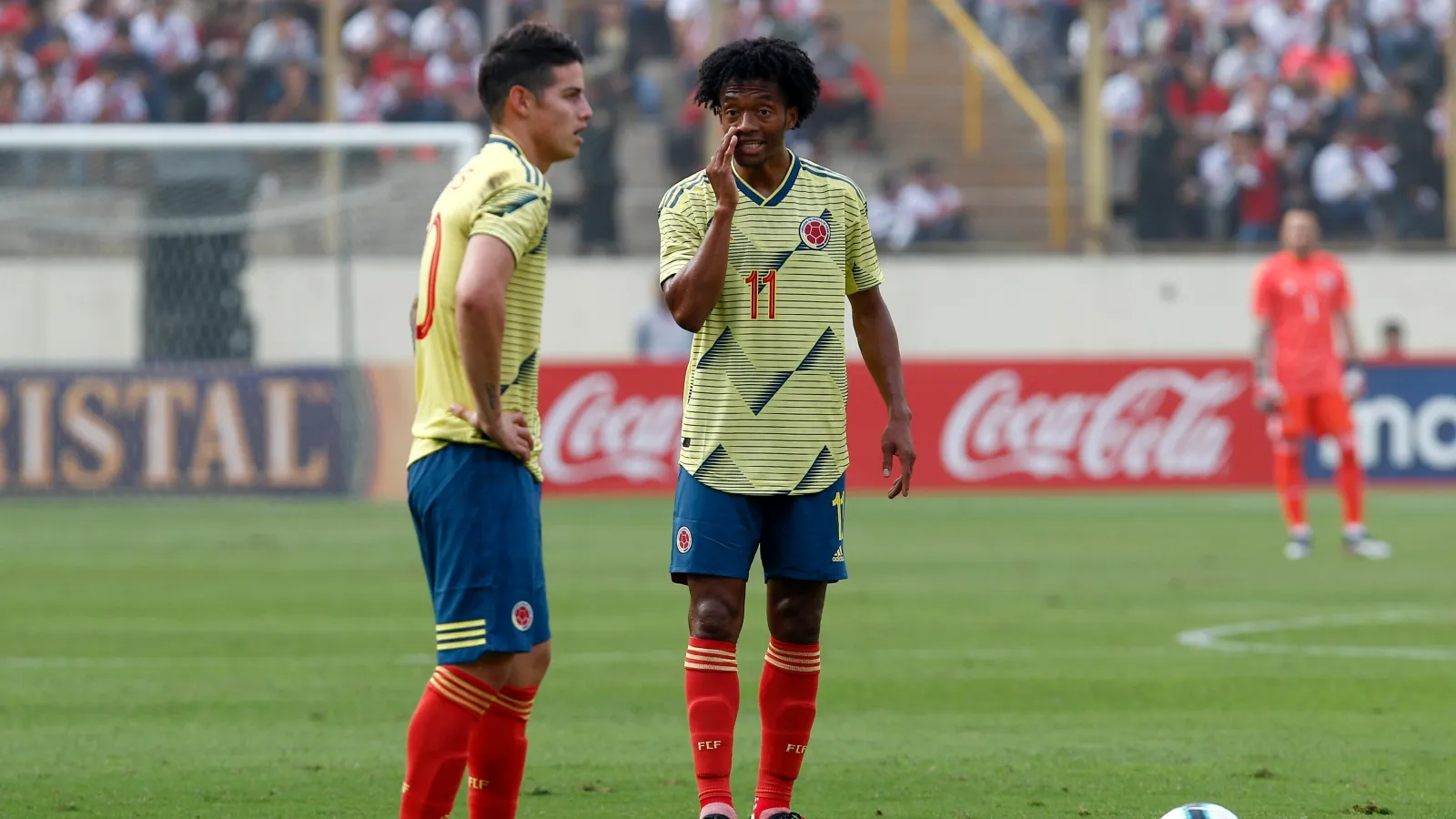 Cuadrado y James, por fuera del grupo de ex selección sin club: GETTY
