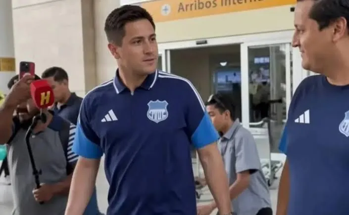 Emelec – Ezequiel Medrán. Foto: Emelec