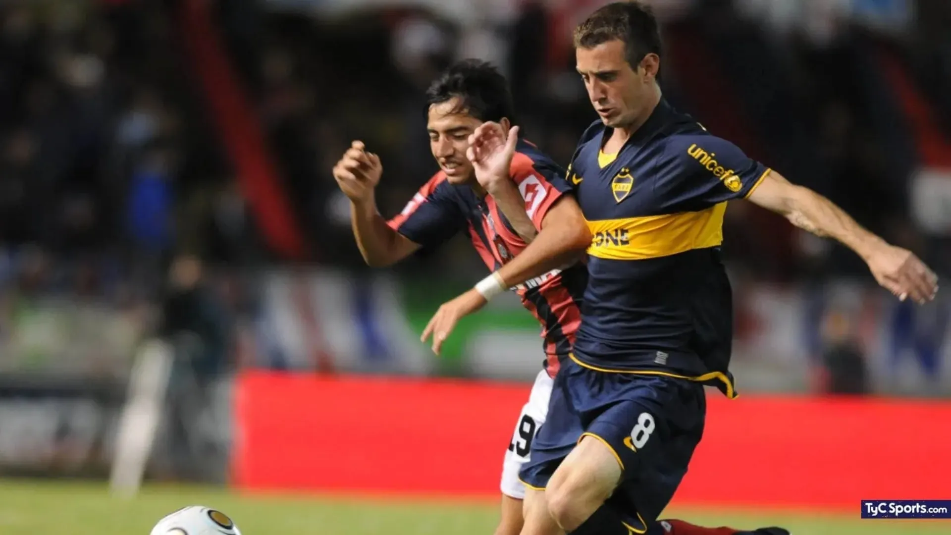Damián Díaz ya jugó en un gigante de Argentina como Boca Juniors. Foto: TyC Sports.
