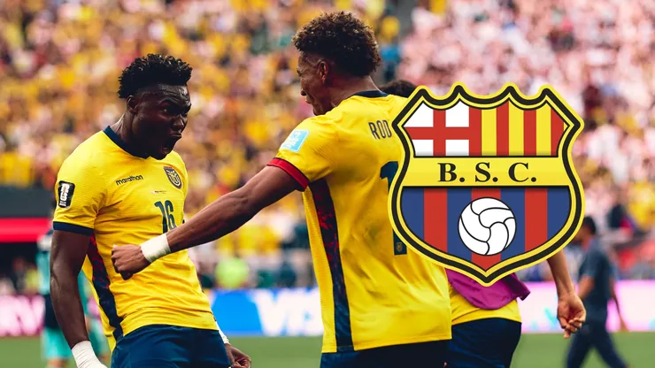 Marcelo Gallardo observa a jugador de Barcelona para la Selección de Ecuador