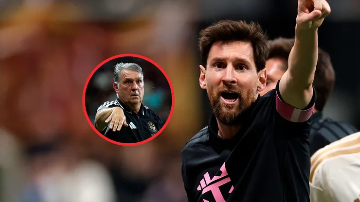 Gerardo Martino y Leo Messi en la MLS.