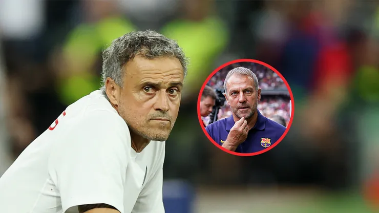 Luis Enrique y Hansi Flick se enfrentaron en Champions League.