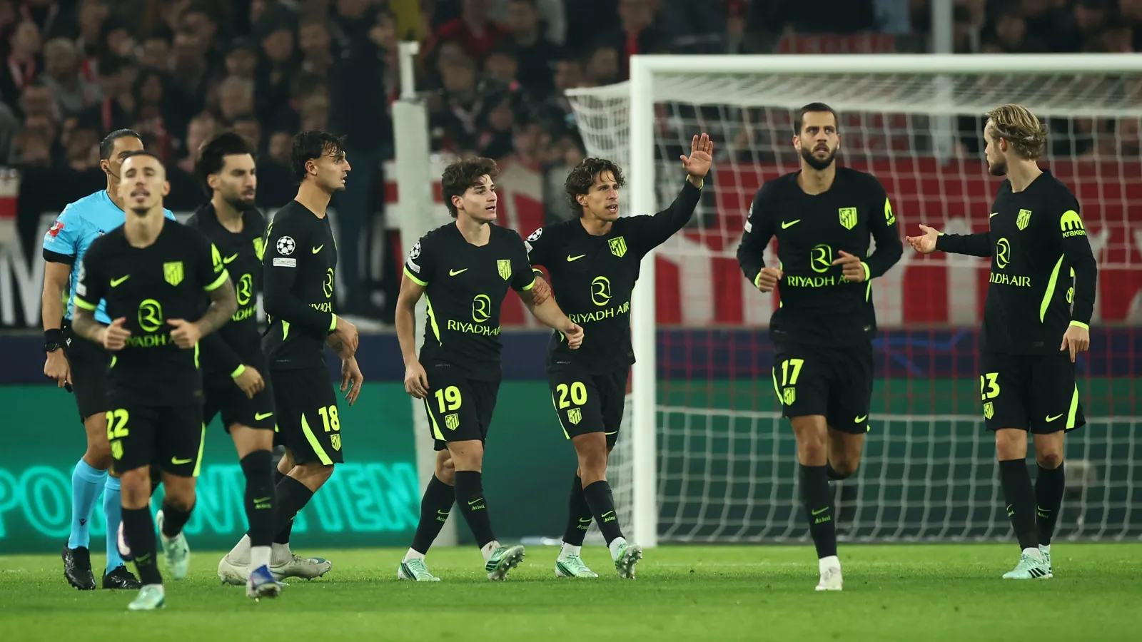Desde el semestre pasado Julián Alvarez no marcaba con la camiseta con Atlético Madrid: GETTY