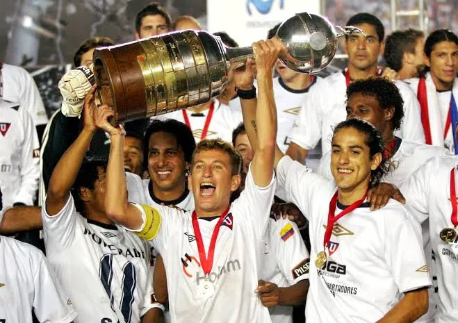 Liga de Quito le dio a Ecuador su única Copa Libertadores, en 2008. Foto: Getty