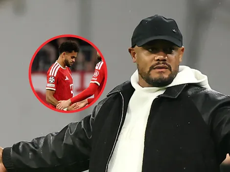 Kompany habló de la lesión de Díaz: "Es algo de lo que preocuparse"