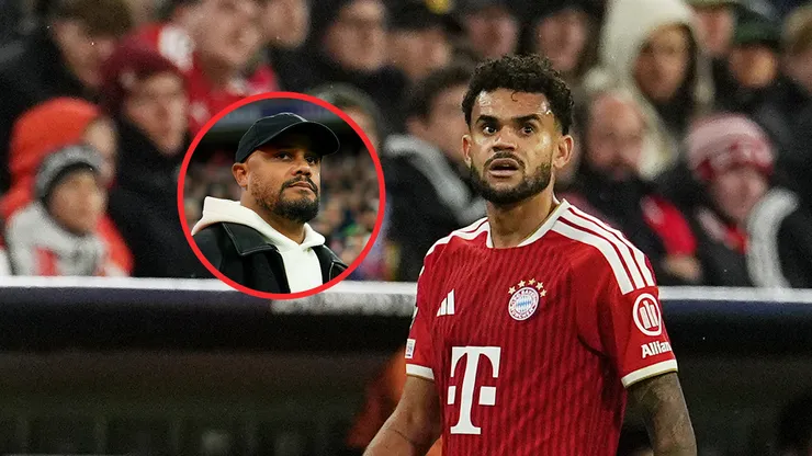 Vincent Kompany admitió un error con Luis Díaz.