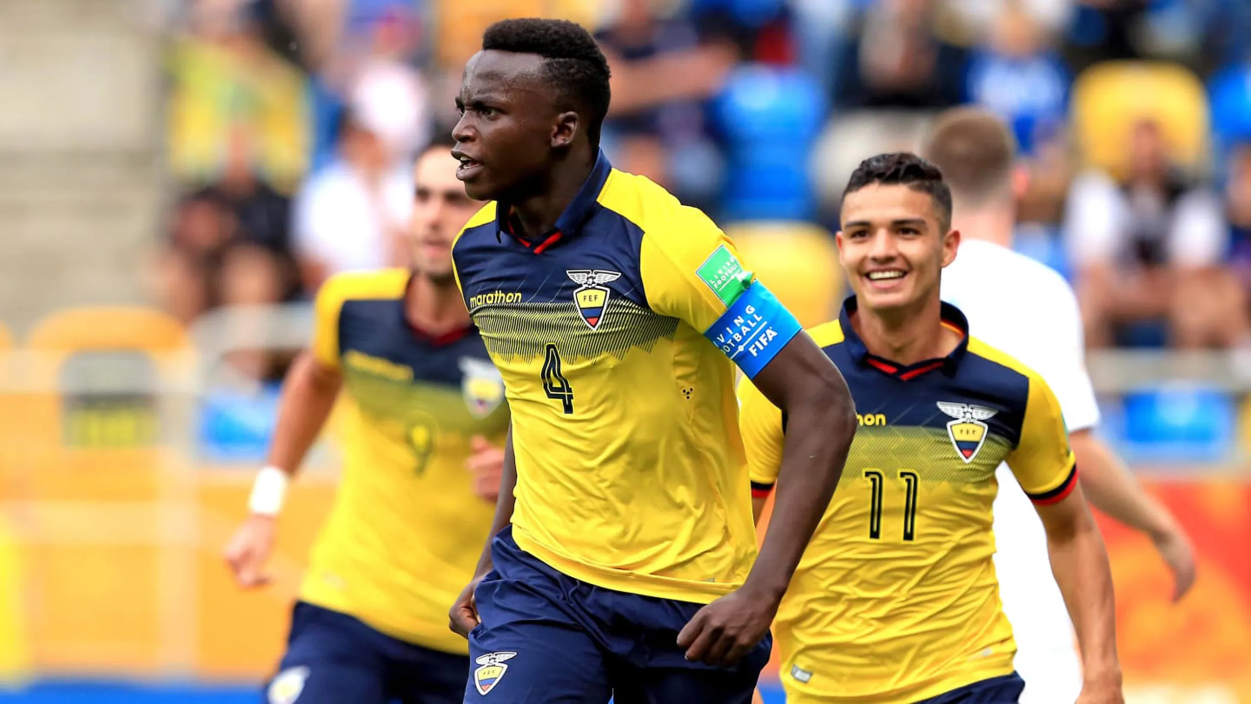 Jhon Espinoza – Selección de Ecuador sub 20. Foto: Getty.