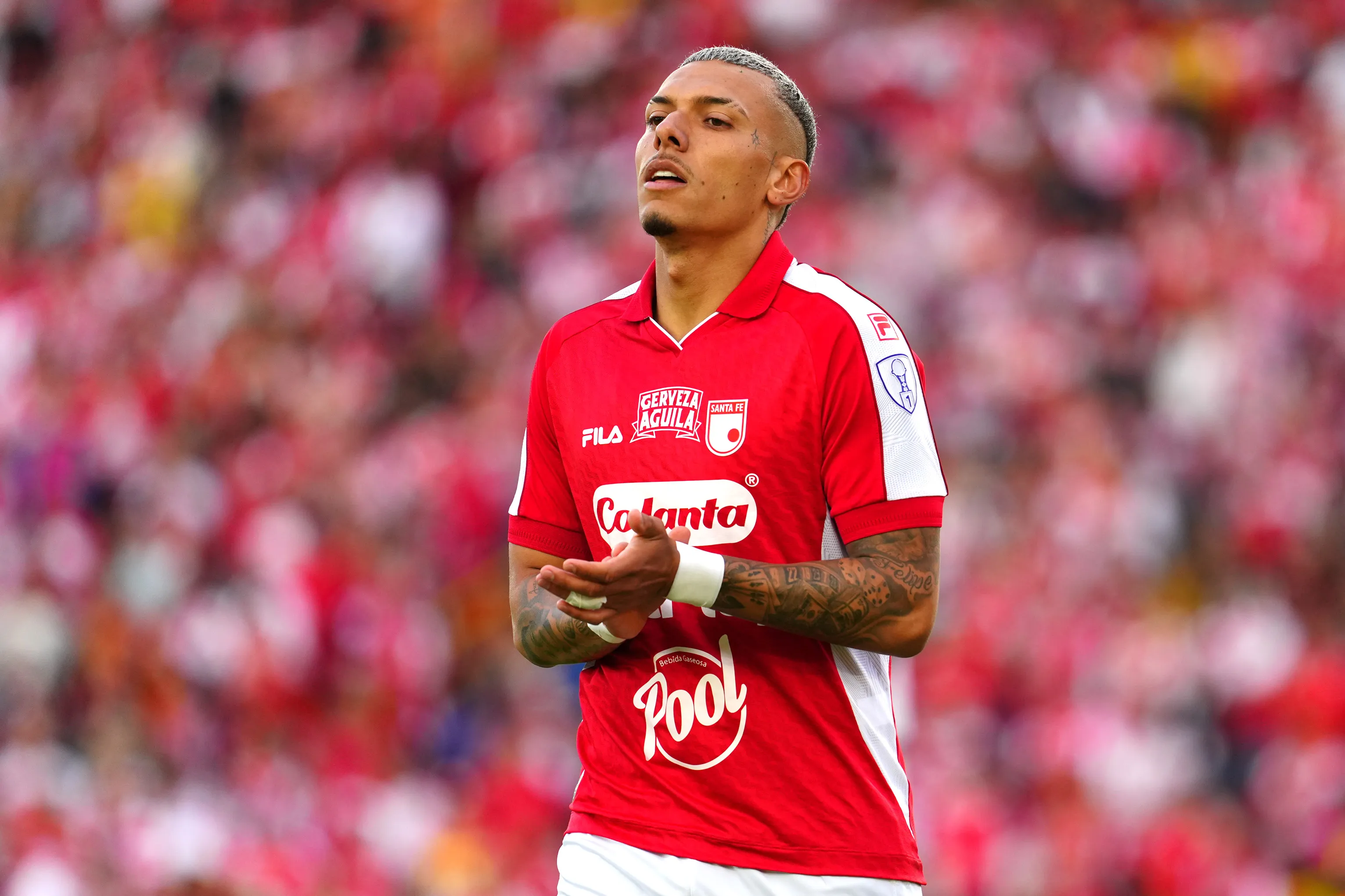 Independiente Santa Fe – Franco Fagúndez. Foto: Getty.