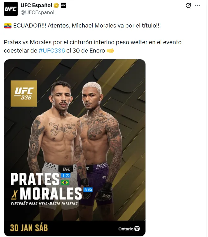 Michael Morales ya tiene fecha para pelear por el título. (Captura de pantalla)