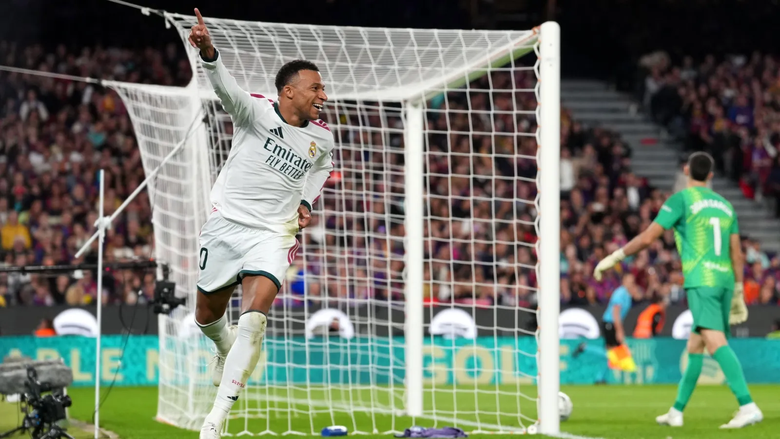 Mbappé superó los 100 goles con la camiseta del Real Madrid: GETTY