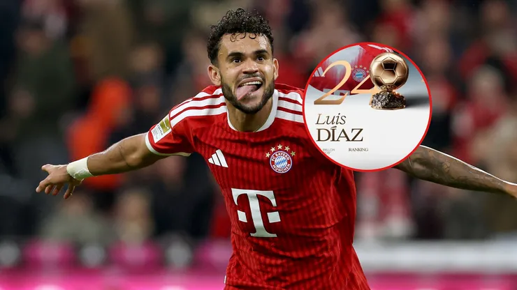 El mundo reacciona al puesto de Luis Díaz en el Balón de Oro