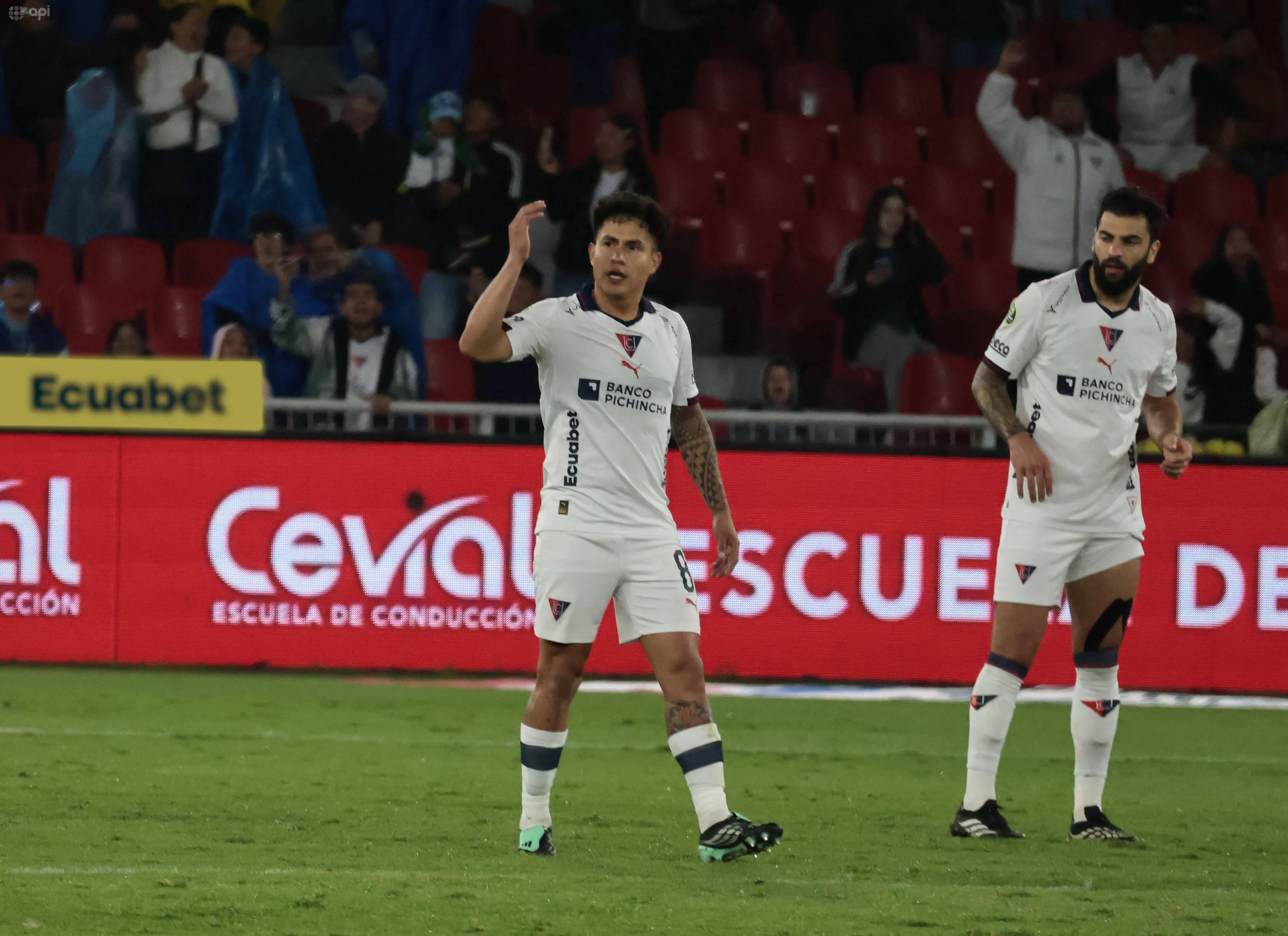 Pretell anotó el fin de semana con Liga de Quito. (Foto: Imago)