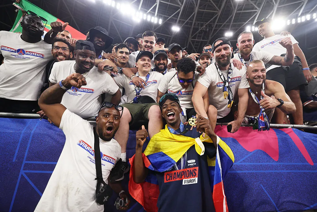 William Pacho – bicampeón de la Champions League. Foto: Getty.