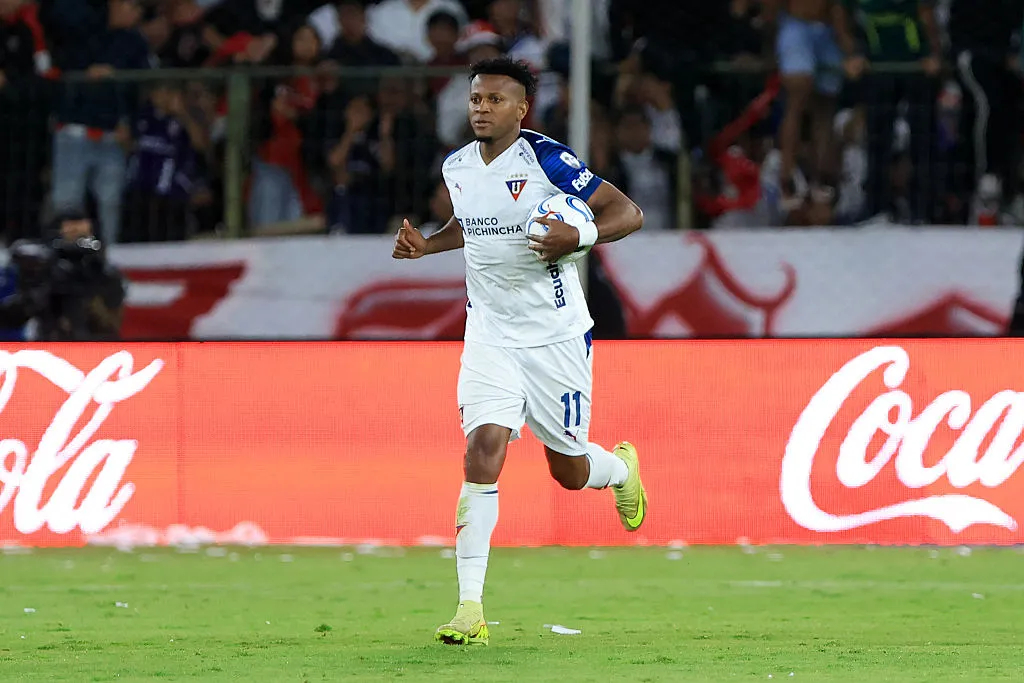 Michael Estrada – Liga de Quito. Foto: Getty.