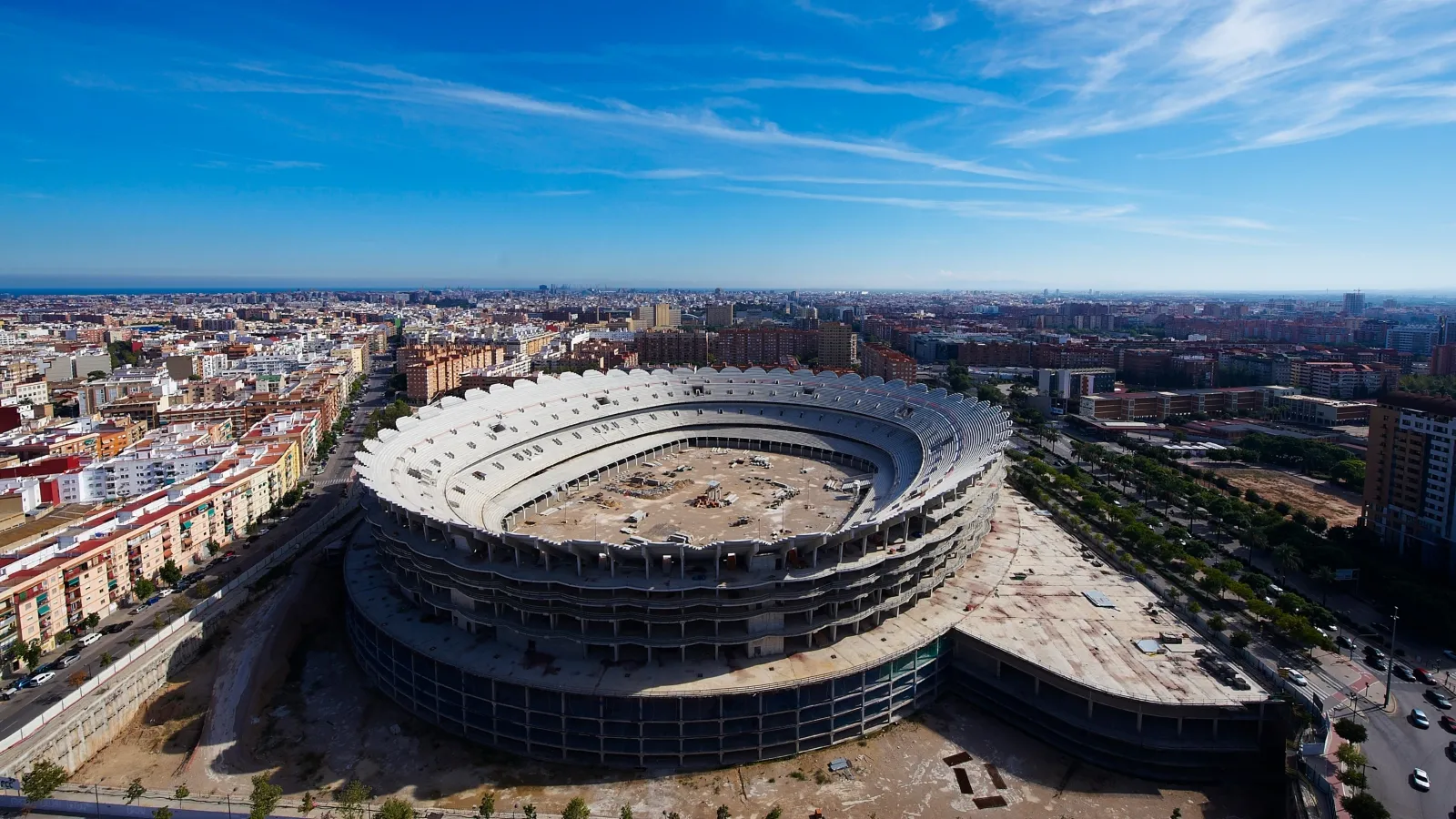 Mestalla, uno de los mayores proyectos de nuevos estadios de LaLiga ahora mismo: GETTY