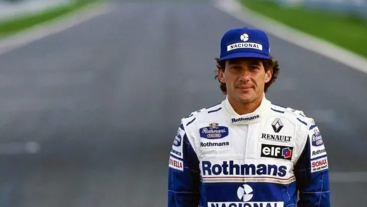 Ayrton Senna. Foto: Reprodução/Redes sociais