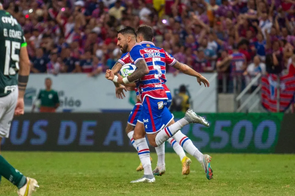Foto: (Lucas Emanuel/AGIF) – A vitória não foi suficiente para o Leão se classificar às quartas de final da Copa do Brasil