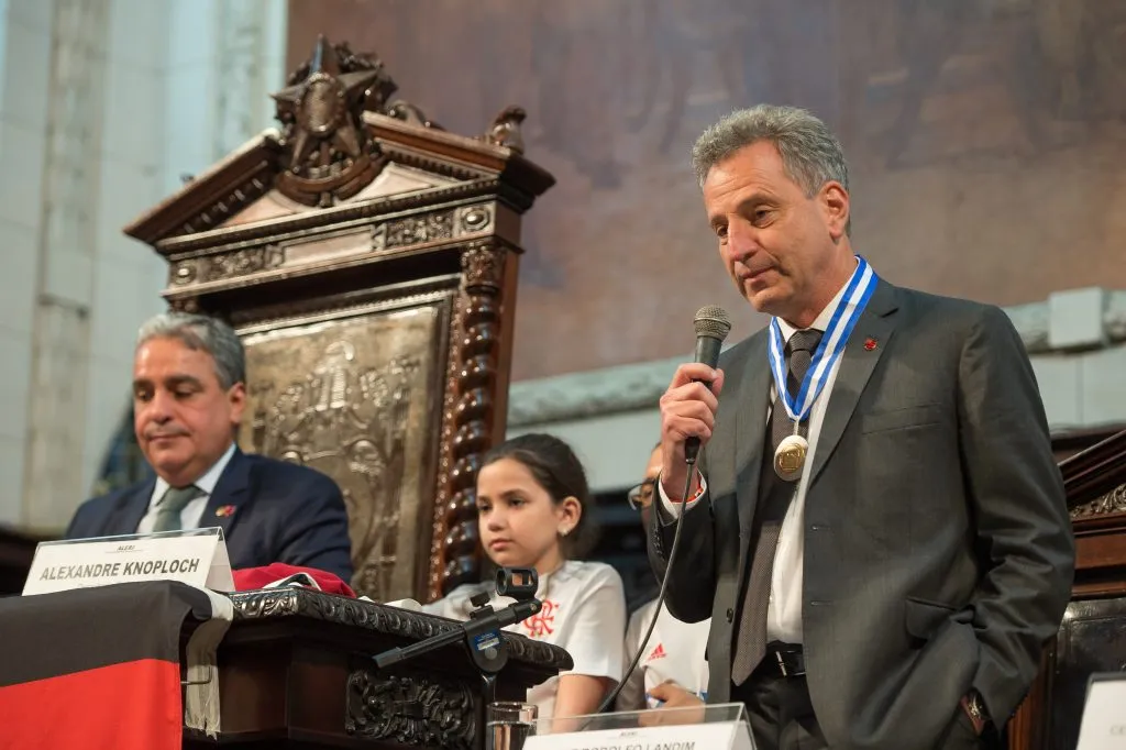 Foto: Alexandre Vidal / Flamengo – Landim e Braz são criticados