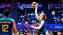 Brasil busca primeira vitória na VNL. Foto: FIVB