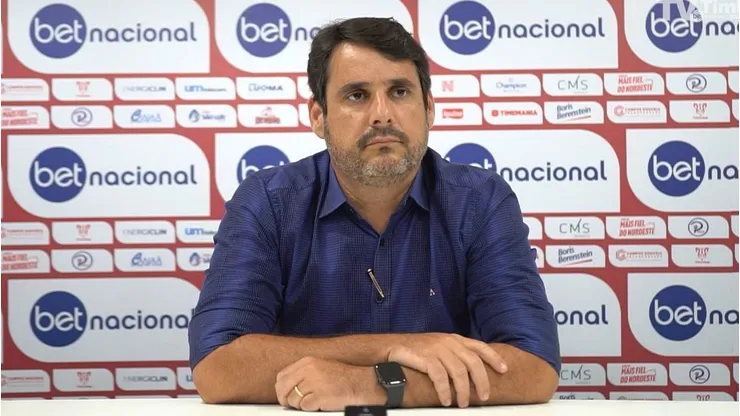 Foto: Reprodução Canal Oficial do Náutico no YouTube/ TV Timba - Luiz Gayão, vice-presidente