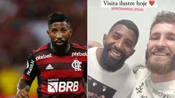 Fotos: Gilvan de Souza/Flamengo e divulgação/Léo Pereira - Rodinei dá susto em flamenguistas
