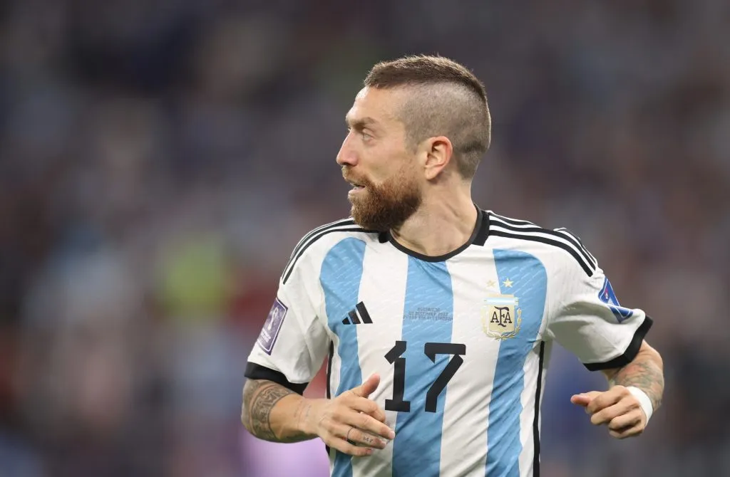 Foto: Alex Pantling/Getty Images – Papu Gómez foi campeão mundial com a Argentina em 2022