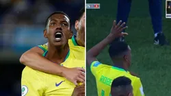 Foto: Rafael Ribeiro / CBF e CazéTV/YouTube - Robert Renan provoca argentinos