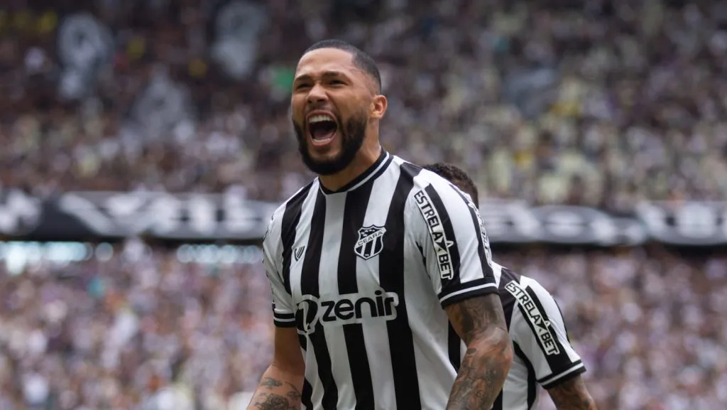 Vitor Gabriel nos tempos de Ceará Foto: Lucas Emanuel/AGIF