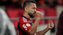 RJ - RIO DE JANEIRO - 10/05/2023 - BRASILEIRO A 2023, FLAMENGO X GOIAS - Everton Ribeiro jogador do Flamengo comemora seu gol durante partida contra o Goias no estadio Maracana pelo campeonato BRASILEIRO A 2023. Foto: Thiago Ribeiro/AGIF