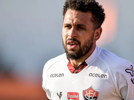 “Sentimento de alegria imensa”; atacante do Vitória sai de jejum e marca gol depois 3 anos sem balançar as redes