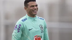 Foto: (Lucas Figueiredo/CBF) - Thiago Silva é um sonho de consumo do Fluminense