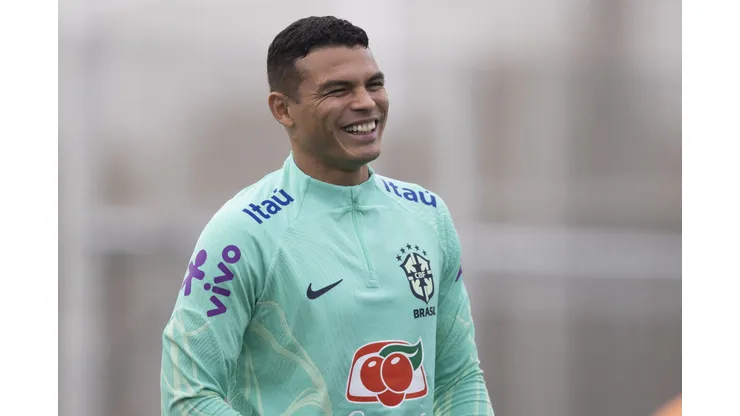 Foto: (Lucas Figueiredo/CBF) - Thiago Silva é um sonho de consumo do Fluminense
