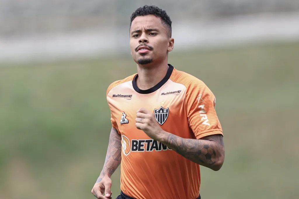 Allan voltou a ficar na mira do Palmeiras. Foto: Pedro Sousa/ Atlético Mineiro