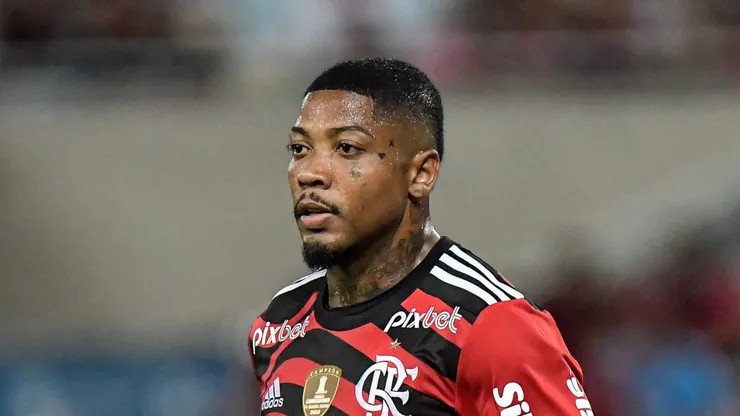 RJ - Rio de Janeiro - 15/01/2023 - CARIOCA 2023, FLAMENGO X PORTUGUESA - Marinho jogador do Flamengo durante partida contra o Portuguesa no estadio Maracana pelo campeonato Carioca 2023. Foto: Thiago Ribeiro/AGIF