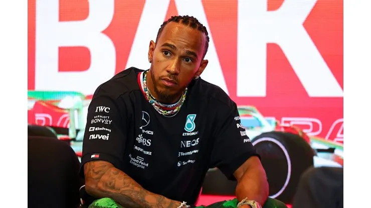 Hamilton se mostrou positivo com o "novo carro da Mercedes. Créditos: Bryn Lennon/Getty Images