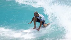 Italo alcançou o seu melhor resultado da temporada da WSL neste fim de semana. Créditos: Sean M. Haffey/Getty Images