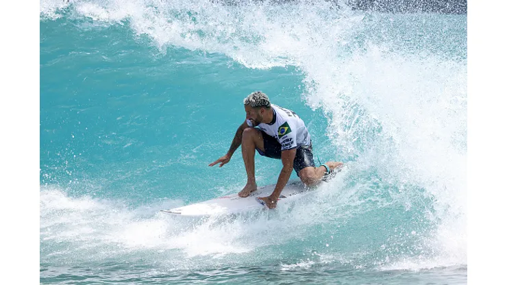 Italo alcançou o seu melhor resultado da temporada da WSL neste fim de semana. Créditos: Sean M. Haffey/Getty Images