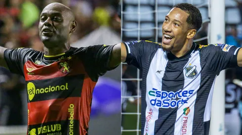 Foto: Rafael Vieira/AGIF com o Sport / Foto: Augusto Ratis/AGIF com o ABC