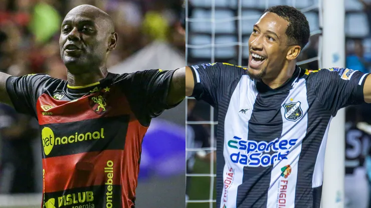 Foto: Rafael Vieira/AGIF com o Sport / Foto: Augusto Ratis/AGIF com o ABC