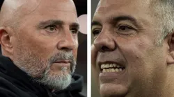 Fotos: Jorge Rodrigues/AGIF e Thiago Ribeiro/AGIF - Sampaoli já tomou decisão e Braz já sabe