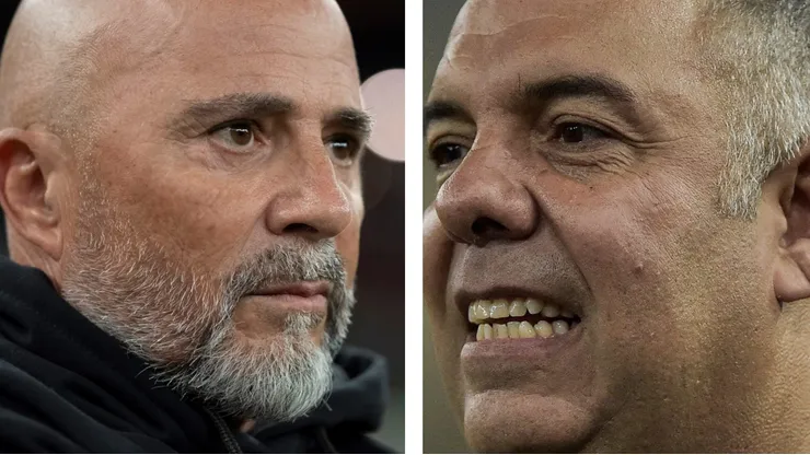 Fotos: Jorge Rodrigues/AGIF e Thiago Ribeiro/AGIF - Sampaoli já tomou decisão e Braz já sabe