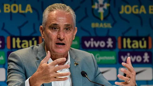 RJ - Rio de Janeiro - 07/11/2022 - CONVOCACAO SELECAO BRASILEIRA - Tite tecnico da Selecao Brasileira anuncia a lista com os 26 nomes convocados para disputar a Copa do Mundo de 2022 no Catar, nesta segunda feira (07), no auditorio da sede da CBF, na zona oeste do Rio de Janeiro. Foto: Thiago Ribeiro/AGIF