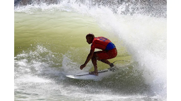 Kelly Slater sediará a sexta etapa da WSL. Créditos: Sean M. Haffey/Getty Images