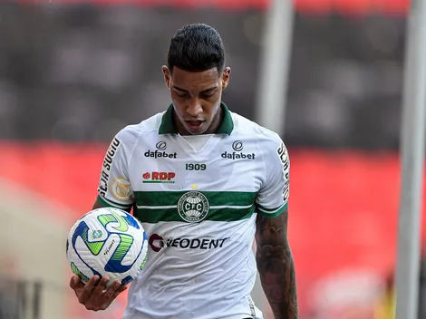 Coritiba define se vai usar Alef Manga após depoimento ao MP-GO